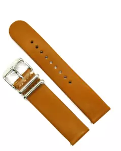 Fossil Original Spare Leather Strap ES3790 Watch Band Braun Brown 20 MM - Picture 1 of 5