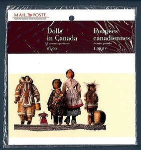 CANADA - 1992 - CARTOLINA - Espos. Filat. Mond. Gioventù. Maontreal. Bambole - Picture 1 of 1