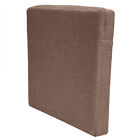 (Coffee 40x40x6cmHousehold Square Soft Yoga Floor Cushion Removable Washable ST