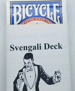 Magic Cards EZ To Learn Bicycle Blue Back Svengali Deck-NEW! - Picture 1 of 2