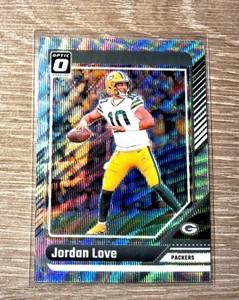 2024 Panini Donruss Optic - Jordan Love #69 Holo Prizm Silver Wave /300 - Picture 1 of 2