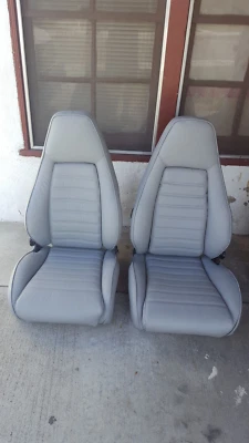 PORSCHE 911 912 930 TURBO SPORT SEAT KIT NEW UPHOLSTERY GERMAN VINYL NEW - Image 1 of 4
