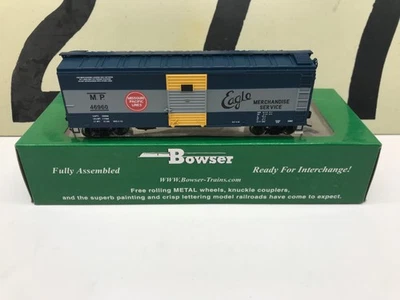Vagão Bowser Ho Scale MoPacEagle Merchandise Service 40' #46960 RTR - Imagem 1 de 4