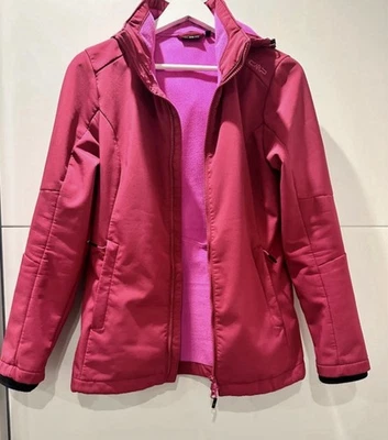 CMP Damen Wanderjacke mit abnehmbarer Kapuze/Windbreaker Größe 38 Pink - Bild 1 von 4