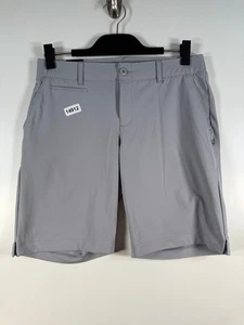 Brandneu mit Etikett Under Armour Damen-Chino-Shorts Bermuda Golf aktive Wärmeausrüstung grau Größe 8 - Bild 1 von 12