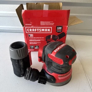 Lijadora orbital aleatoria CRAFTSMAN V20*, solo herramienta (CMCW220B) piezas/no funciona - Imagen 1 de 14