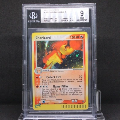 🔥 BGS 9 MINT CHARIZARD HOLO SECRET RARE | EX DRAGON 100/97 🔥 - Image 1 of 4