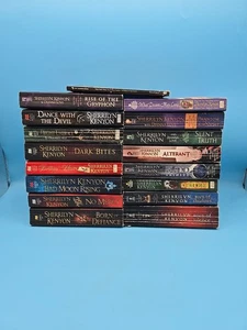 Lot of 17 Sherrilyn Kenyon Paranormal Romance Dark Hunter Nemesis Belador Novels - Imagen 1 de 21