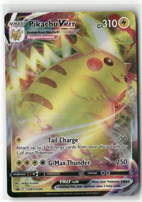 Pokemon Pikachu VMAX - Promo SWSH: Sword & Shield Promo Cards SWSH286 NM Not PSA - Image 1 of 2