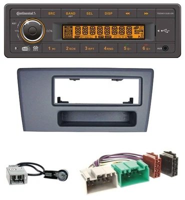 Continental Bluetooth MP3 USB DAB Autoradio für Volvo S60 S70 C70 V70 00-03 dunk - Bild 1 von 4