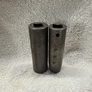 Cornwell 2pc. 1/2" Drive SAE Deep Impact Socket Set 1/2, 11/16 6-point - Imagen 1 de 5