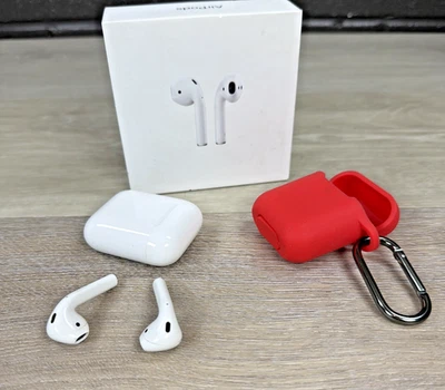 Apple AirPods Gen 2 Wireless Earbuds with Lightning Charge Case MV7N2AM/A - Image 1 of 4