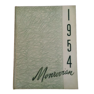 1954 "Monrovian" - Monrovia High School Yearbook - Monrovia, California - Signed - Picture 1 of 14