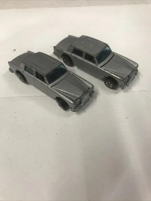 Hot Wheels Vintage Redline 1969 Gray Rolls Royce Silver Shadow Hong Kong - Image 1 of 4