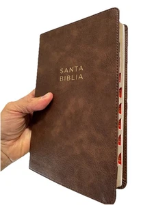 NBLA, Santa Biblia, Ultrafina, Letra Grande, Tamaño Manual, con indice - Imagen 1 de 8