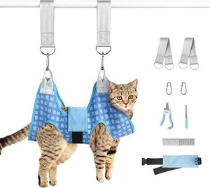 X-Small Pet Grooming Hammock for Cats Dogs Sling for Nail Clipping Trim - Picture 1 of 5