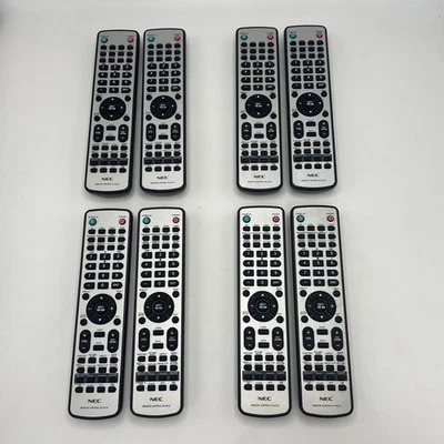 LOTE DE 8 MANDOS A DISTANCIA NEC ORIGINALES RU-M124 MULTISYNC K2-1X - TODOS PROBADOS Foto 1 de 4