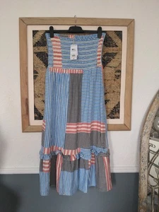 Next Maxi Skirt Cotton Size 14 Bnwt - Picture 1 of 4