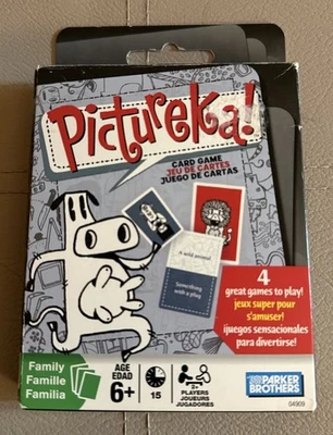 Pictureka! Card Game Parker Brothers Box Open / Cards Sealed / NEVER PLAYED - Image 1 of 3