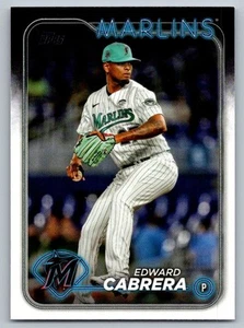 2024 Topps Edward Cabrera Miami Marlins #465 - Picture 1 of 2
