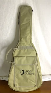 Luna Guitars Guitar Soft Shell Gig-bag Case 37"x14" Pocket Nice Fast Shipping - Picture 1 of 10