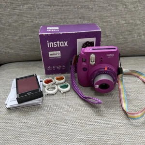 Cámara instantánea Fujifilm Instax Mini 9 púrpura edición limitada - Imagen 1 de 14