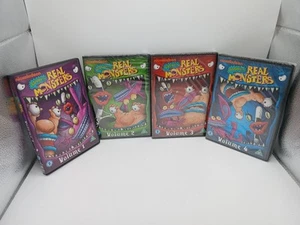AAAHH!!! REAL MONSTERS Volumes 1, 2, 3 & 4 - DVDs, 2013 (2,3 & 4 are Sealed) - Foto 1 di 4