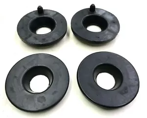 4 X AUDI A3 REAR COIL SPRING RUBBER MOUNTS BUFFER 2004 TO 2013 1.2 1.6 2.0 UK - Picture 1 of 3