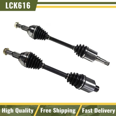 Par delantero izquierdo derecho eje CV eje articulado CV para GMC Acadia 2007-2016 3,6 L V6 Foto 1 de 4