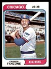 1974 Topps Baseball #484 Carmen Fanzone Ex *D6