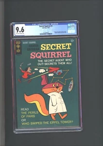 Secret Squirrel #1 CGC 9.6 1st App Of Secret Squirrel & Morocco Mole 1966 - Picture 1 of 2