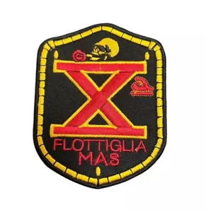 Patch Con Strip X Mas Flottiglia Decima MAS Generale Marina Militare Italiana - Imagen 1 de 3