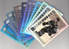 Upper Deck 2023-24 Star Surge  - Lot of 12 - SS30,28,22,19,16,15,13,12,11,8,7,2