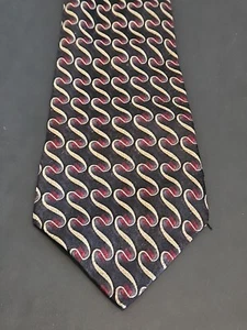 MARIO FERRARI NECKTIE TIE 100% SILK BEAUTIFUL VINTAGE - Picture 1 of 7