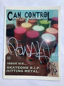 CAN CONTROL Graffiti Magazine 1993 Vol 2 Issue 6 Graff Early 90s SIGNED RARE - Picture 1 of 5