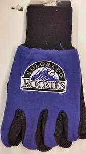 MLB Colorado Rockies Sport Utility Gloves, NEW (2 Pairs of Gloves) - Picture 1 of 1
