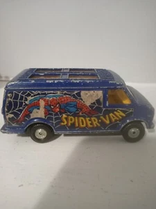 Vintage 1979 Die cast Corgi 436 Spider Man Van 1/43 scale w FAST Shipping - Picture 1 of 7
