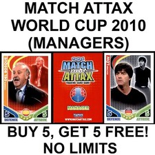TOPPS MATCH ATTAX WORLD CUP 2010 (MANAGERS) **Please Select Cards**