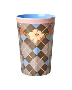 RICE großer Melamin Becher mit Georgeous Tile Print MELCU-LGOTI 400 ml Tall - Bild 1 von 1