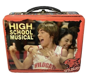 High School Spieluhr Blechdose Metall Brot Eimer Wildcats Zac Efron Vanessa Hudgens - Bild 1 von 17