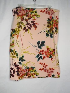 NWT WORTHINGTON WOMAN MULTI-COLOR FLORAL BACK ZIP 30" A-LINE SKIRT SZ 20W #Z2 - Picture 1 of 2