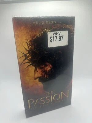 NUEVO La Pasión de Cristo por Mel Gibson (VHS, 2004) con Jim Caviezel SELLADO Foto 1 de 3