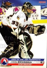 2003-04 AHL Top Prospects #2 Jason Bacashihua