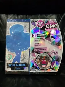 LOL Surprise Dolls OMG Winter CHILL ICY GURL AND BRRR BB + collector packs NEW - Picture 1 of 2