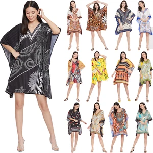Mujeres Informal Kimono Manga Túnicas Camiseta Blusa Suelta Pullover Túnica Prendas para el torso Vestido - Imagen 1 de 337