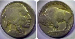 1919 P Buffalo Nickel #19wm - Picture 1 of 5