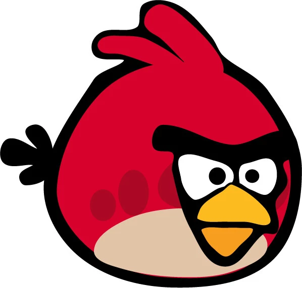 ANGRY BIRD RED 3M STICKER  DECAL  USA MADE TRUCK VEHICLE WINDOW WALL CAR - Image 1 of 1