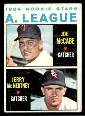1964 Topps #564 Rookie Stars (Joe McCabe / Jerry McNertney) High # SP - Image 1 of 2