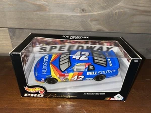 HOT WHEELS NASCAR 1/24 DIECAST JOE NEMECHEK #42 BELLSOUTH BLUE CHEVY NEW 1997 - Picture 1 of 5