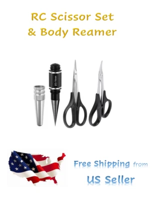 RC Body Reamer RC Body Scissors Curved & Straight for Lexan RC Car Shell - Image 1 of 4